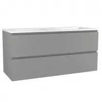 Caisson de meuble Harmonie 120cm 2 tiroirs Argile vasque en option - OZE Réf. CAIS-HAR1200AR