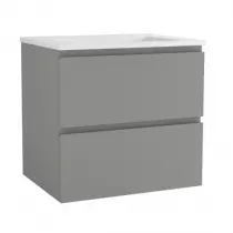 Caisson de meuble Harmonie 60cm 2 tiroirs Argile vasque en option - OZE Réf. CAIS-HAR600AR