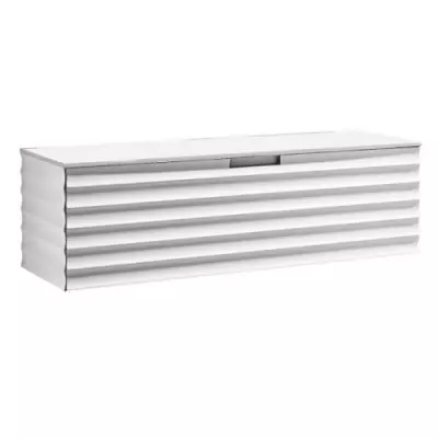 Caisson de meuble Horn 100cm 1 tiroir Blanc craie (sans vasque) - O\'DESIGN R�f. CAIS-HORN1000BM-1T