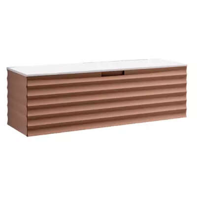 Caisson de meuble Horn 100cm 1 tiroir Sienne (sans vasque) - O\'DESIGN R�f. CAIS-HORN1000SI-1T