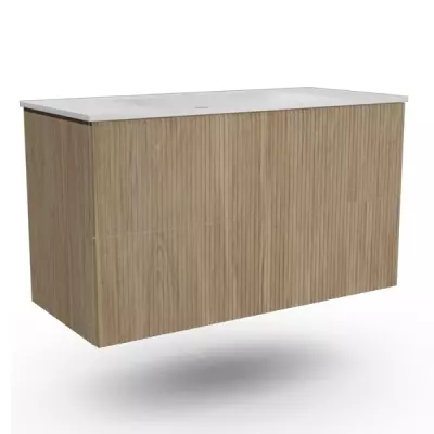 Caisson Gaban 100cm 2 tiroirs Blanc velours sans poign�e / sans vasque - O\'DESIGN R�f. CAIS-GAB1000CN