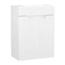 Caisson lave-mains Hipster 40cm Blanc brillant - OZE Réf. CAIS-HIP400DBM