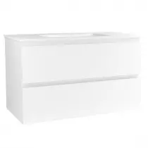 Caisson meuble Come 100cm 2 tiroirs Blanc brillant - OZE Réf. CAIS-S1000B