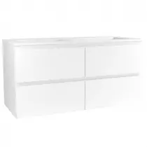 Caisson meuble Come 120cm 4 tiroirs Blanc brillant - OZE Réf. CAIS-S1200B