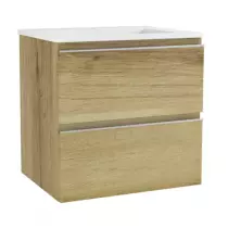 Caisson meuble Come 60cm 2 tiroirs Chêne doré - OZE Réf. CAIS-S600CD
