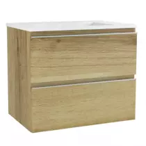 Caisson meuble Come 70cm 2 tiroirs Chêne doré - OZE Réf. CAIS-S700CD