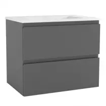 Caisson meuble Come 70cm 2 tiroirs Gris orage - OZE Réf. CAIS-S700G