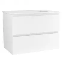 Caisson meuble Come 80cm 2 tiroirs Blanc mat  - OZE Réf. CAIS-S800B