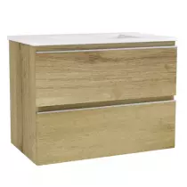 Caisson meuble Come 80cm 2 tiroirs Chêne doré - OZE Réf. CAIS-S800CD