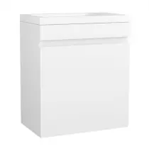 Caisson meuble lave-mains Deko 54cm Blanc brillant - OZE Réf. CAIS-DEKO540B