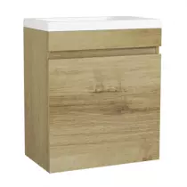 Caisson meuble lave-mains Deko 54cm Chêne Havane - OZE Réf. CAIS-DEKO540CD