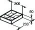 Casier 20X23 Anthracite mat - Ideal Standard Réf. T3980Y2