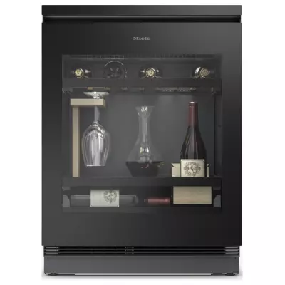 Cave � vin 12 bouteilles Noir obsidien - MIELE R�f. KWTUS 7055 F