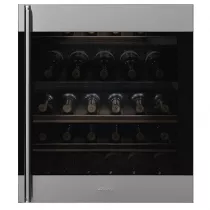 Cave &agrave; vin Classica int&eacute;grable sous plan 38 bouteilles Inox - SMEG Elite R&eacute;f. CVI338RX1