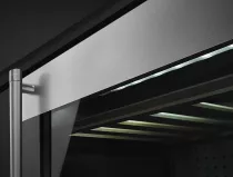 Cave &agrave; vin Classica int&eacute;grable sous plan 38 bouteilles Inox - SMEG Elite R&eacute;f. CVI338RX1