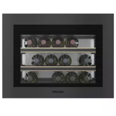 Cave � vin encastrable 18 bouteilles G Noir obsidien mat - MIELE R�f. KWT 7112 iG obsw matt 125 Gala Edition