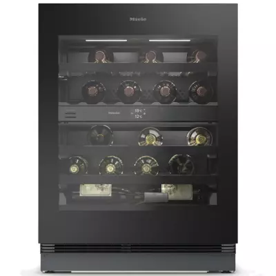 Cave � vin encastrable 32 bouteilles E Noir obsidien - MIELE R�f. KWTUS 7096 E
