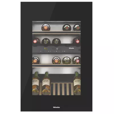 Cave � vin encastrable 33 bouteilles G Noir obsidien - MIELE R�f. KWT6422iG-1 obsw