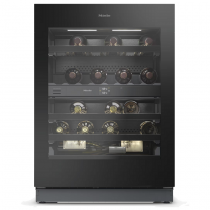 Cave à vin encastrable 38 bouteilles E Noir obsidien - MIELE Réf. KWTUS 7196 E