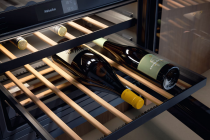 Cave à vin encastrable 38 bouteilles E Noir obsidien - MIELE Réf. KWTUS 7196 E