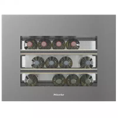 Cave � vin encastrable de mise � temp�rature 18 bouteilles Gris graphite - MIELE R�f. KWT 7112 iG GR