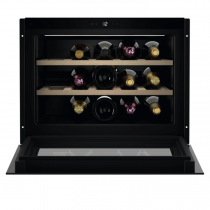 Cave à vin Encastrable Série 800 15 bouteilles F Noir - Electrolux Réf.KBW6T