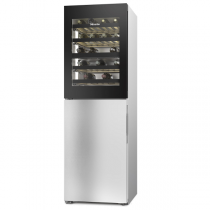 Cave à vin Inox CleanSteel - MIELE Réf. KWNS 4784 DE