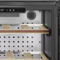 Cave à vin intégrable Classica 20 bouteilles  F Inox - SMEG Réf. CVI329XE
