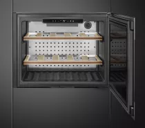 Cave à vin intégrable Classica 20 bouteilles  F Inox - SMEG Réf. CVI329XE
