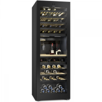 Cave à vin pose libre 146 bouteilles F BlackSteel - MIELE Réf. KWT 4999 F