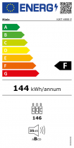 Cave à vin pose libre 146 bouteilles F BlackSteel - MIELE Réf. KWT 4999 F