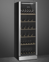 Cave à vin pose libre 197 bouteilles G Inox - SMEG Réf. SCV115GS