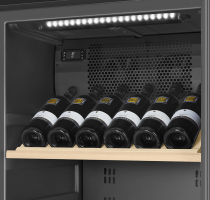 Cave à vin pose libre 197 bouteilles G Inox - SMEG Réf. SCV115GS