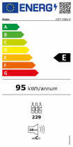 Cave à vin pose libre 229 bouteilles E Noir - MIELE Réf. KWT 4584 E