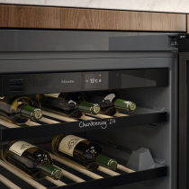 Cave à vin sous-plan 44 bouteilles F Noir obsidien - MIELE Réf. KWTUS7054F