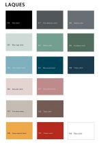 Choix du coloris - Finition laque satinée pour meuble Jacob Delafon