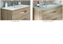 Choix du coloris - Finition mélaminé bois pour meuble DECOTEC