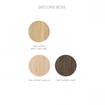Choix du coloris Bento - Finition mélaminé bois pour meuble DECOTEC