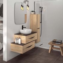 Choix du coloris Esquisse & Courtoisie - Finition mélaminé bois pour meuble DECOTEC