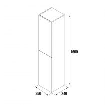 COL.ALLIANCE 350X1600 BLK VE  - SALGAR Réf. 91035