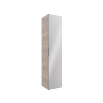 Colonne Alliance 35x160cm 1 porte Miroir / Chêne Naturel - SALGAR Réf. 26864