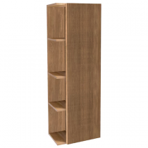 Colonne Café Terrace 50cm 1 porte droite Chêne structuré \ Drap de soie\  - JACOB DELAFON Réf. EB2436DS-PX-MD