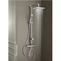 Colonne de douche &Eacute;O \ sans mitigeur\  Chrome - JACOB DELAFON R&eacute;f. E45893-CP