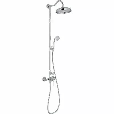 Colonne de douche m�canique Cl�o 1889 Chrome - JACOB DELAFON R�f. E24311-CP