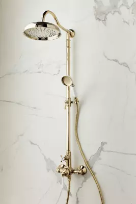 Colonne de douche m�canique Cl�o 1889 Or beige - JACOB DELAFON R�f. E24311-BGG