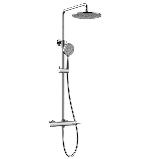 Colonne de douche avec douche à main - HWB5005-P01CP - Huida Sanitary Ware  Co., Ltd.