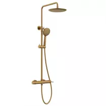 Colonne de douche mécanique Gala Cuivre brossé - OZE Réf. GALA500CB