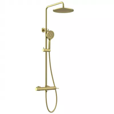 Colonne de douche m�canique Gala Or bross� - OZE R�f. GALA500OB