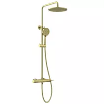 Colonne de douche mécanique Gala Or brossé - OZE Réf. GALA500OB