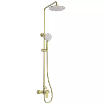 Colonne de douche m�canique Iris Or bross� - OZE R�f. IRIS500OB